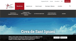 Desktop Screenshot of covamanresa.cat